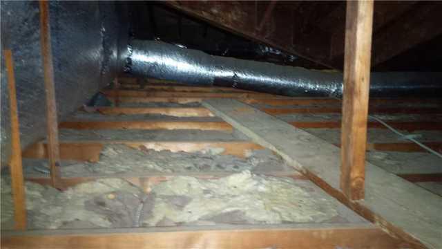 Attic Air Sealing