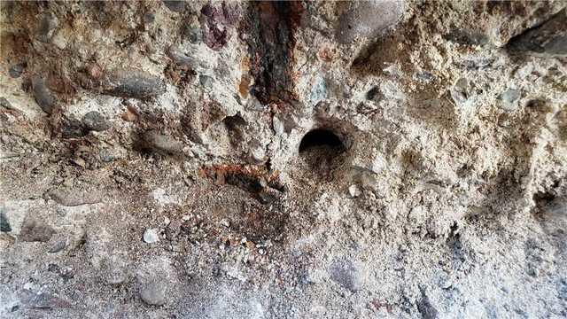 Damaged Stem Wall - Close up