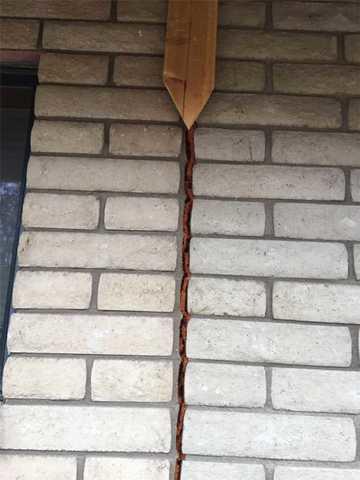 Foundation Warning Sign - Exterior