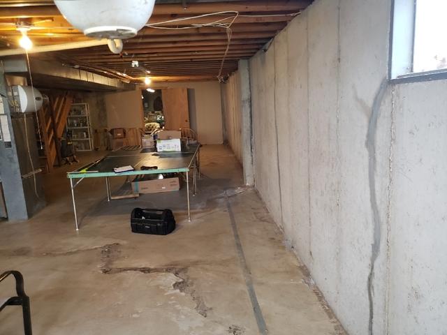Before Waterproofing and Foundation Repair
