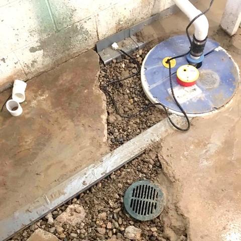 SuperSump Pump During Photo