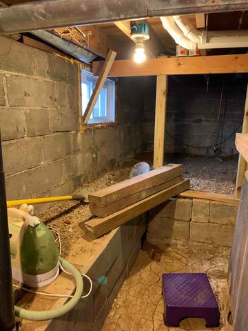 Before Waterproofing