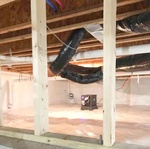 Crawl Space Waterproofing