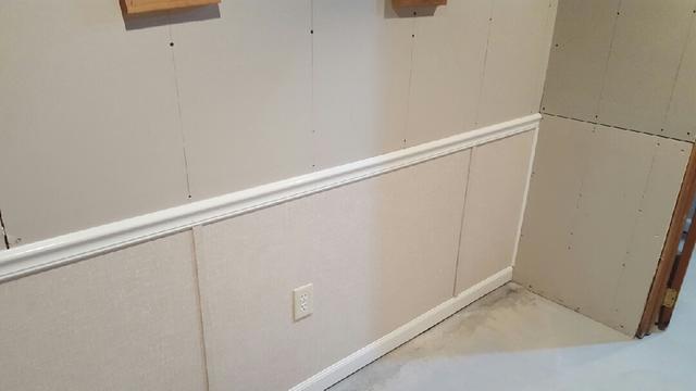 Fresh New Basement Walls