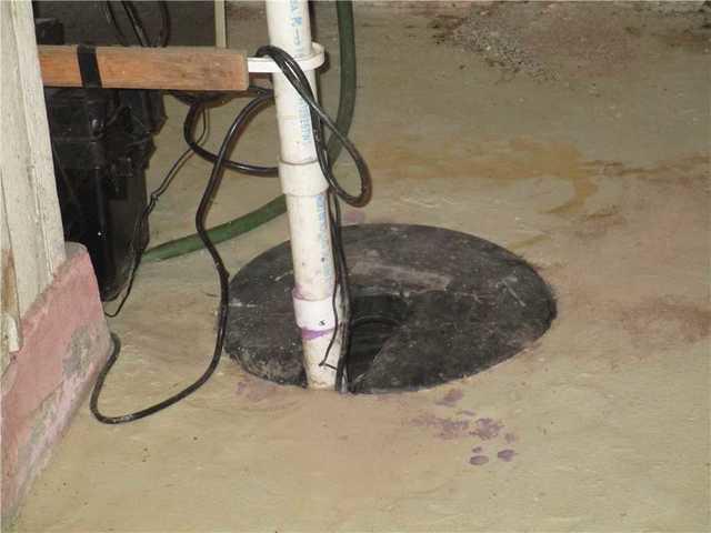 Home's Existing Sump Pump