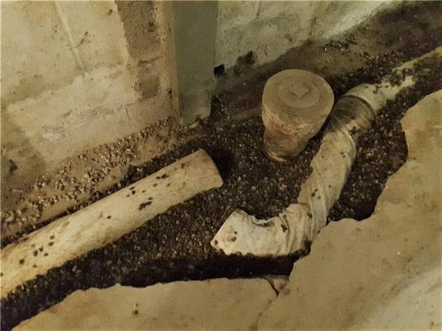 Home's Original French Drain System
