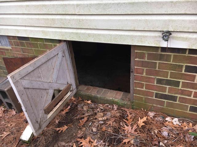 Crawl Space Door