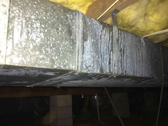 Ductwork in the Crawl Space