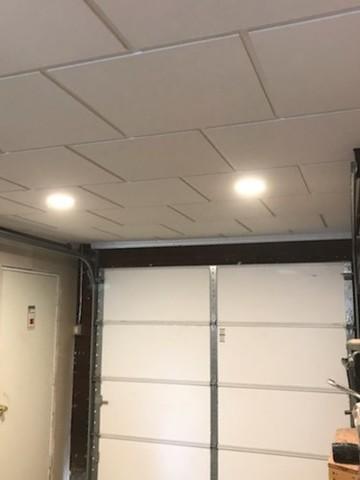 Drop Ceiling and finished walls in North Collins, NY.