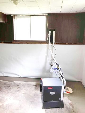 Basement Waterproofing System