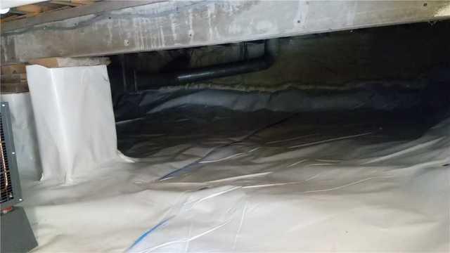 Installing CleanSpace to Act as a Vapor Barrier