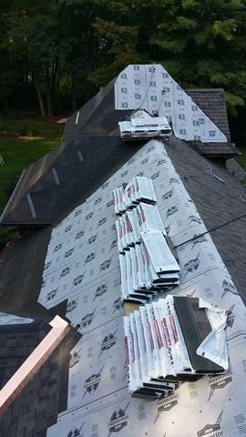 We installed durable asphalt shingle roofing in Pittsfield, MA.