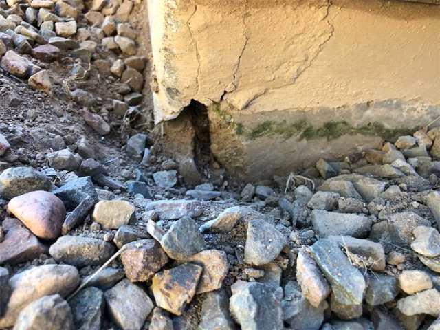 Stem Wall - Before 2
