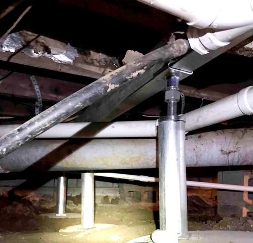 SmartJacks Crawl Space Support System