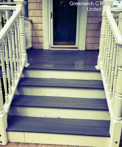 Pressure Washing Front Steps