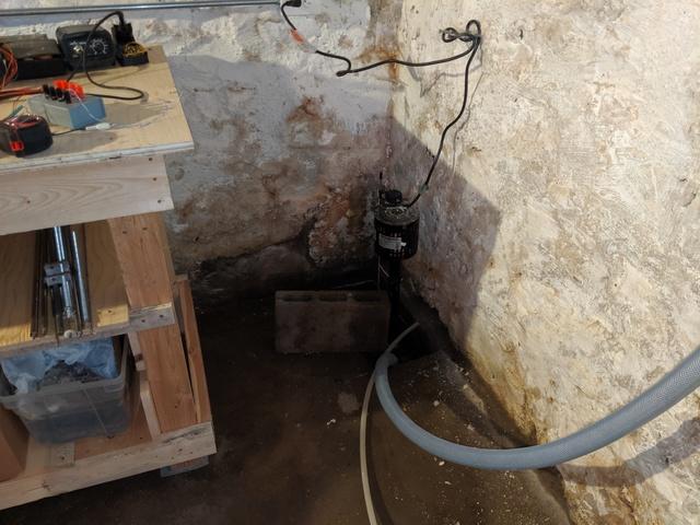 Old Sump Pump