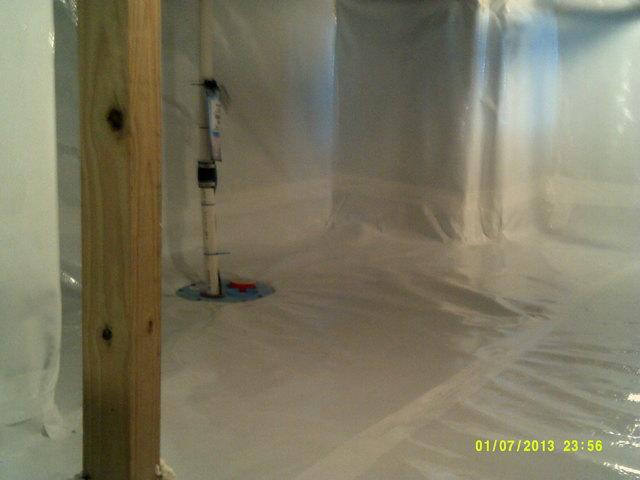 Crawl Space Renovation in Old Greenwich