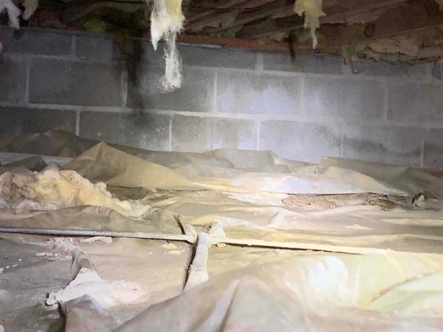 Inadequate Vapor Barrier