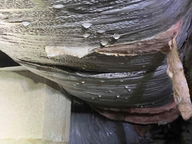 Condensation in the Crawl Space