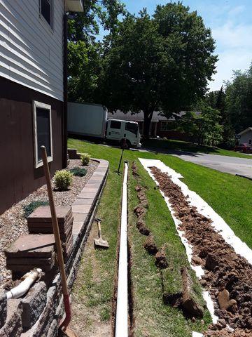 Extending the Drainage Line