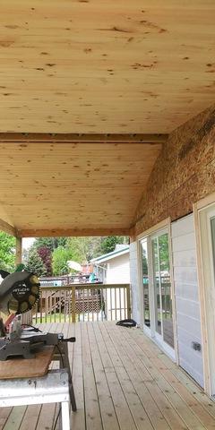 Patio door with mini blinds between the glass