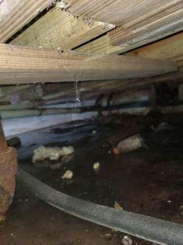 Colordao River in Crawl Space