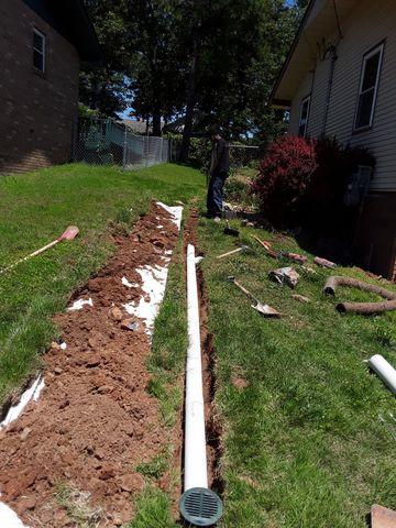 Extending the Drainage Line