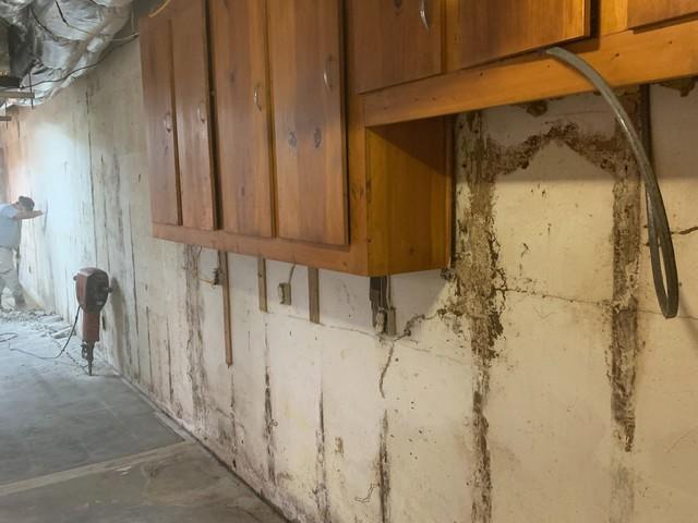 Cabinets in Problematic Basement