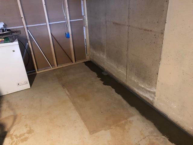 WaterGuard® Installed Along Perimeter Walls
