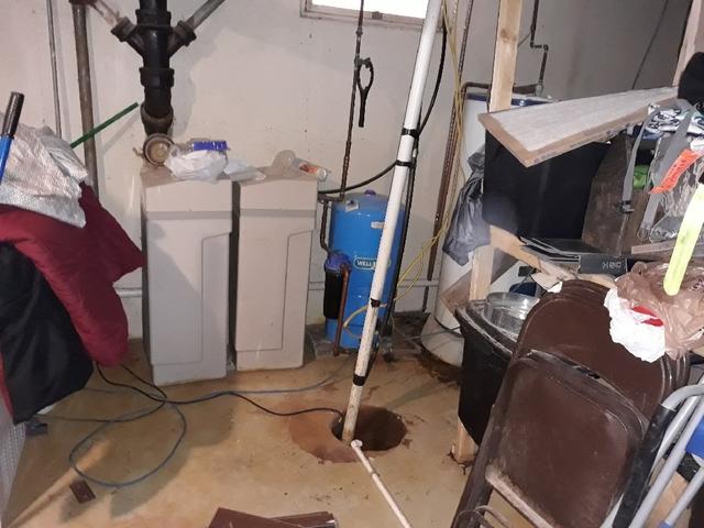 Existing Sump Pump and WaterGuard® System