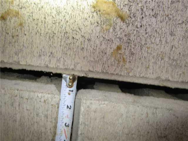 Horizontal Crack in Foundation