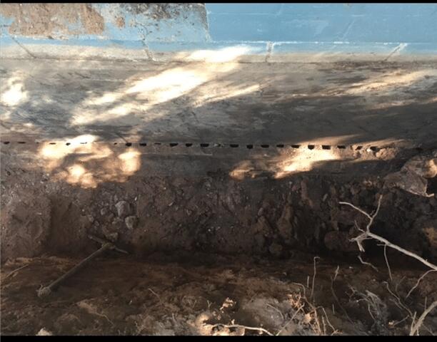 Exterior Wall Pushing Inward