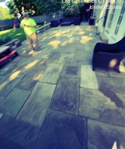 Power Washing technicians prepare for this annual power washing job/