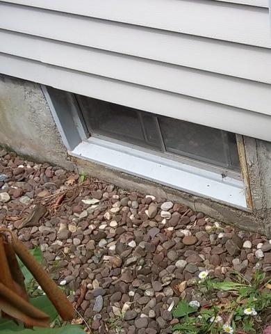 Old Basement Window in Willington, CT