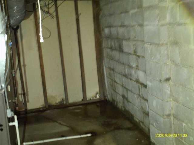 Lingering Basement Water Absorbed into Walls
