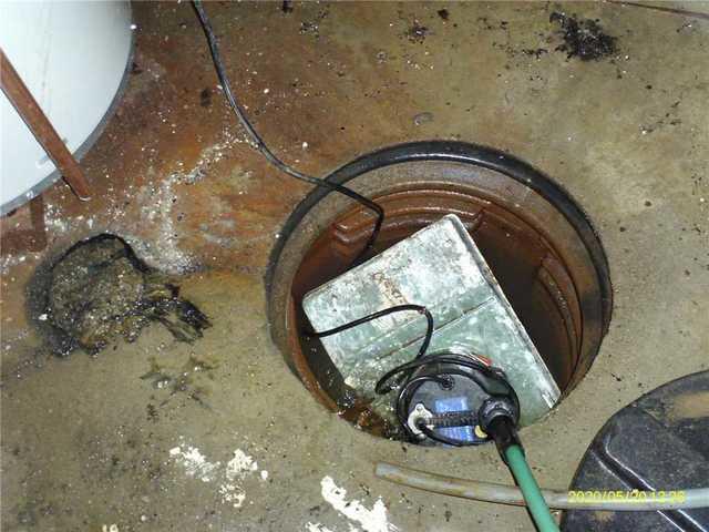 Beatrice's sump pump didn't have a liner and was unable to rid the basement of water entering through the crack between the floor and the basement wall.