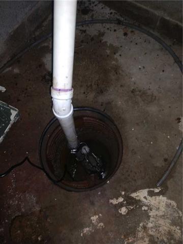 We added a discharge line to our SuperSump pump which allowed water to be removed far from the home where it could potentially return to the basement.