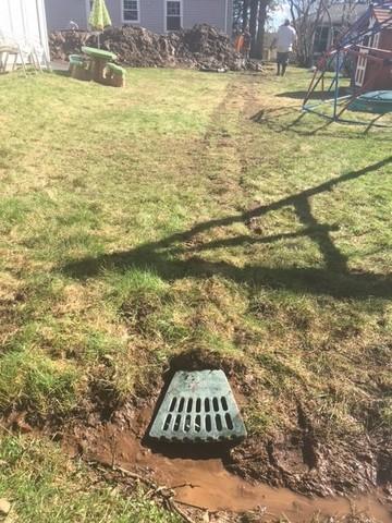 LawnScape™ Discharge Line Outlet