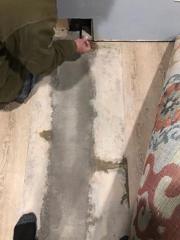 Waterline Replaced and Resealed