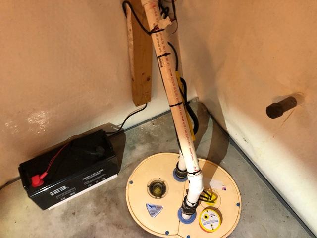 TripleSafe™ Sump Pump Installed In Superior, Wisconsin