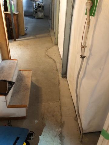 PowerBrace™ Support Beams and CleanSpace® Work Together In Superior, Wisconsin Basement