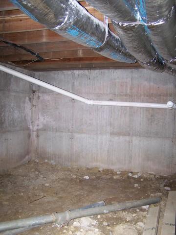 Wet Crawl Space in Croton on Hudson, NY