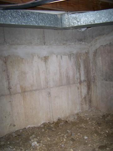 Croton on Hudson, NY Wet Crawl Space