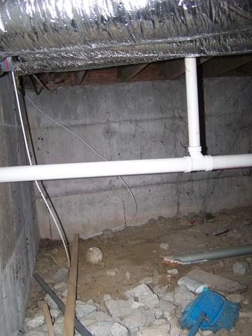 Nasty Crawl Space in Croton on Hudson, NY