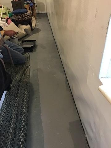CleanSpace® Waterproofing Barrier Installed