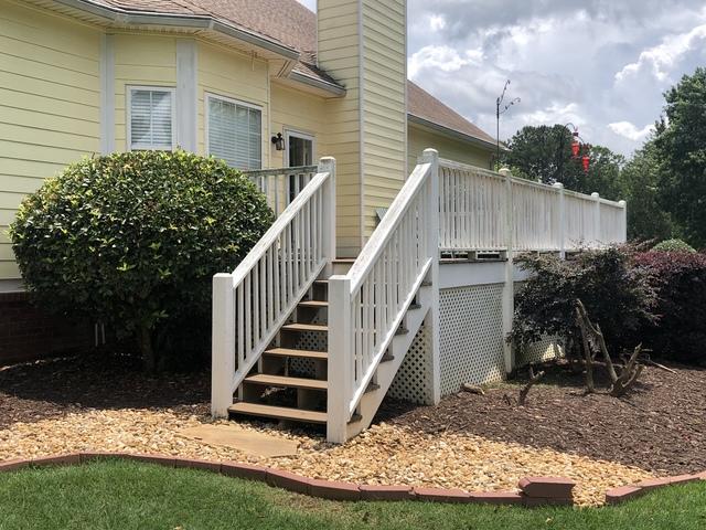 Old trex deck