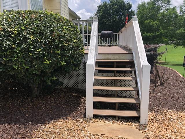 Old trex deck