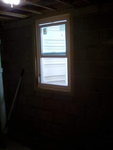 Egress Window Installed in Ann Arbor, Mi as Replacement