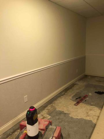 New Wall Panels Installed