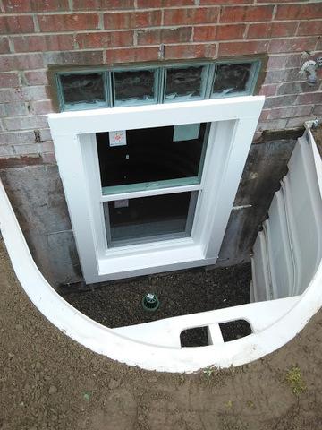 Egress Window in Southfield, Mi Exterior View